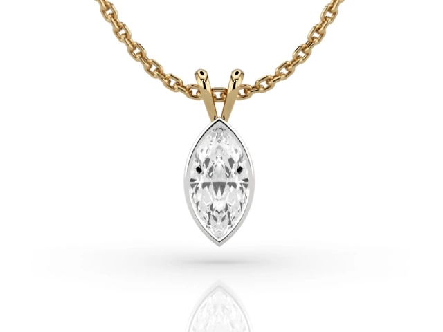 Marquise Diamond Pendant